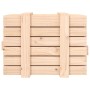 Contenitore Portaoggetti 58x40,5x42 cm Legno Massello di Pino