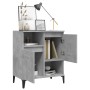 Credenza Grigio Cemento 60x35x70 cm in Legno Multistrato