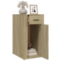 Mobile Scrivania Rovere Sonoma 40x49x75 cm Legno Multistrato