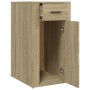 Mobile Scrivania Rovere Sonoma 40x49x75 cm Legno Multistrato