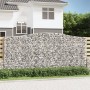 Cesto Gabbione ad Arco 400x50x180/200 cm Ferro Zincato