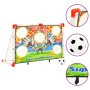 Set Porta da Calcio per Bambini con Pannello 120x51x77,5 cm