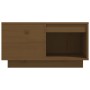 Tavolino da Salotto Miele 60x61x32,5 cm Legno Massello di Pino