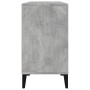 Mobile Lavabo Grigio Cemento 80x33x60 cm in Legno Multistrato