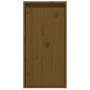 Pensili 2 pz Marrone Miele 80x30x35cm in Legno Massello di Pino