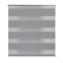 Tenda a rullo oscurante zebra 90x150 grigia
