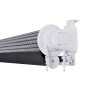 Tenda a rullo oscurante zebra 90x150 grigia