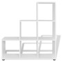 Libreria Scalare / Scaffale Espositore 107 cm Bianco