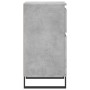 Credenze 2 pz Grigio Cemento 40x35x70 cm in Legno Multistrato