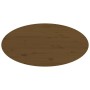 Tavolino da Salotto Miele 80x40x35 cm in Legno Massello di Pino