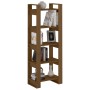 Libreria/Divisorio Marrone Miele 60x35x160 cm Legno Massello