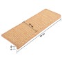 Tappeti Autoadesivi Scale Aspetto Sisal 15pz 65x21x4 Arancione