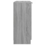 Credenza Grigio Sonoma 60x30x70 cm in Legno Multistrato