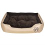 Letto per cani Beige e Marrone XXL