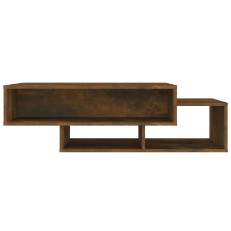 Tavolino da Salotto Rovere Fumo 105x55x32 cm Legno Multistrato