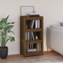 Libreria Marrone Miele 50x35x97 cm in Legno Massello di Pino