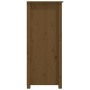 Credenza Miele 83x41,5x100 cm in Legno Massello di Pino