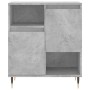 Credenza Grigio Cemento 60x35x70 cm in Legno Multistrato