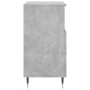 Credenza Grigio Cemento 60x35x70 cm in Legno Multistrato