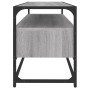 Mobile Porta TV Grigio Sonoma 100x35x45 cm in Legno Multistrato