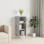 Credenza Grigio Cemento 34,5x32,5x90 cm in Legno Multistrato