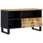 Mobile TV 80x33x46cm Legno Massello Mango e Legno Multistrato