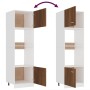 Armadio Microonde Rovere Marrone 60x57x207 cm Legno Multistrato