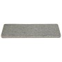 Tappetini per Scale 15 pz 65x21x4 cm Bianchi e Grigi