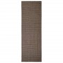 Tappeto in Sisal Naturale 66x200 cm Marrone