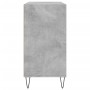 Credenza Grigio Cemento 103,5x35x70 cm in Legno Multistrato