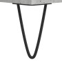 Credenza Grigio Cemento 103,5x35x70 cm in Legno Multistrato
