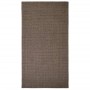 Tappeto in Sisal Naturale 80x150 cm Marrone