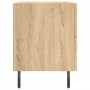 Comodini 2 pz Rovere Sonoma 40x35x47,5 cm in Legno Multistrato