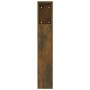 Testiera con Scomparti Rovere Fumo 220x18,5x104,5 cm