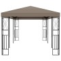 Gazebo 6x3 m Grigio Talpa in Tessuto