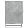 Mobile Porta TV Grigio Cemento 150x30x50cm in Legno Multistrato