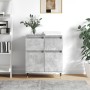 Credenza Grigio Cemento 60x35x70 cm in Legno Multistrato