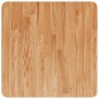 Piano Tavolo Quadrato Marrone Chiaro 50x50x2,5 Rovere Trattato