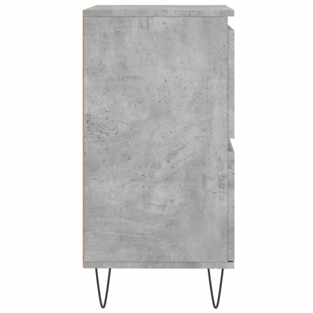 Credenza Grigio Cemento 60x35x70 cm in Legno Multistrato