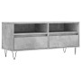 Mobile per TV Grigio Cemento 100x34,5x44,5 cm Legno Multistrato