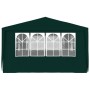 Gazebo Professionale con Pareti 4x6 m Verde 90 g/m²