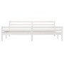 Giroletto Bianco in Legno Massello 180x200 cm Super King