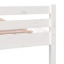Giroletto Bianco in Legno Massello 180x200 cm Super King