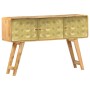 Credenza in Legno Massello di Mango 120x30x80 cm