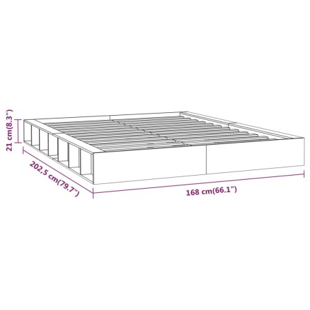 Giroletto 150x200 cm King in Legno Massello