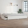 Giroletto con Cassetti Bianco 150x200 cm Super King