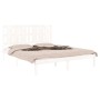 Giroletto Bianco in Legno Massello 150x200 cm King Size