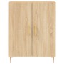 Credenza Rovere Sonoma 69,5x34x90 cm in Legno Multistrato