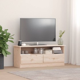 Mobile TV con Cassetti ALTA 100x35x41 cm Legno Massello di Pino