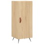 Credenza Rovere Sonoma 34,5x34x90 cm in Legno Multistrato